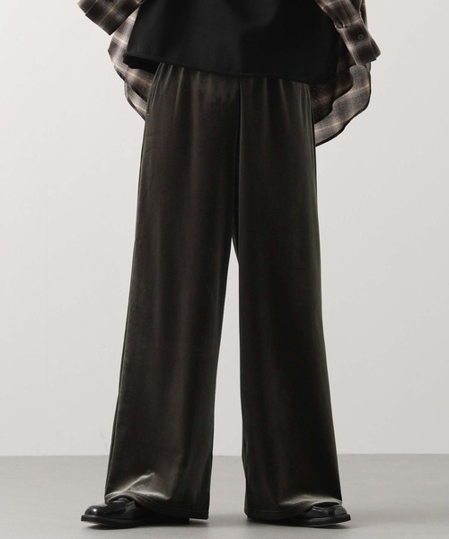 Gready Brilliant(グレディブリリアン)の「ベロアパンツ(その他パンツ・レディース・モカ/ダークブラウン・38)」の1枚目の写真