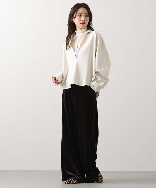 Gready Brilliant(グレディブリリアン)の「ベロアパンツ(その他パンツ・レディース・モカ/ダークブラウン・38)」の4枚目の写真