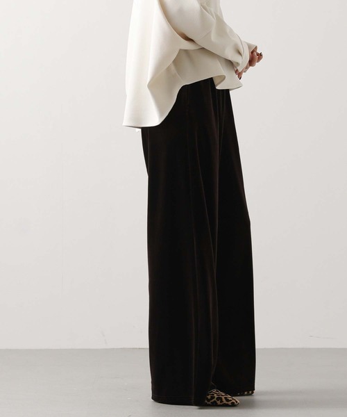 Gready Brilliant(グレディブリリアン)の「ベロアパンツ(その他パンツ・レディース・モカ/ダークブラウン・38)」の8枚目の写真