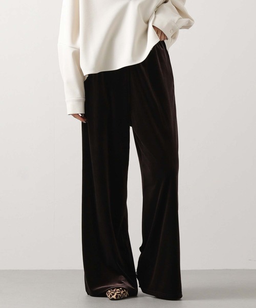 Gready Brilliant(グレディブリリアン)の「ベロアパンツ(その他パンツ・レディース・モカ/ダークブラウン・38)」の7枚目の写真