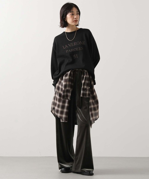 Gready Brilliant(グレディブリリアン)の「ベロアパンツ(その他パンツ・レディース・モカ/ダークブラウン・38)」の19枚目の写真