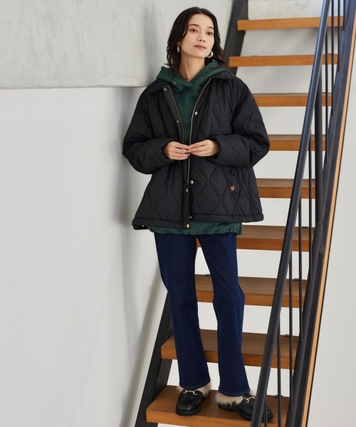 BARNYARDSTORM(バンヤードストーム)の「BARNYARDSTORM / 裏起毛スリムデニム【WEB限定サイズL】【YouTube「i.style closet」紹介アイテム】(デニムパンツ・レディース・ブラック/ダークブルー・L/M/S)」の4枚目の写真