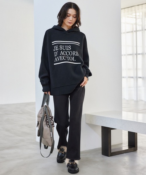 BARNYARDSTORM(バンヤードストーム)の「BARNYARDSTORM / 裏起毛スリムデニム【WEB限定サイズL】【YouTube「i.style closet」紹介アイテム】(デニムパンツ・レディース・ブラック/ダークブルー・L/M/S)」の10枚目の写真