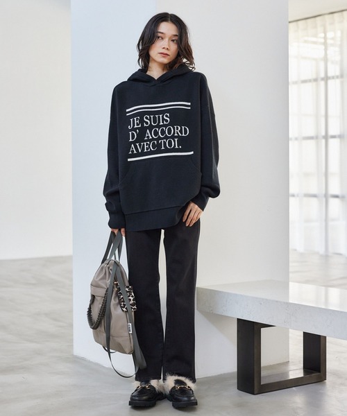 BARNYARDSTORM(バンヤードストーム)の「BARNYARDSTORM / 裏起毛スリムデニム【WEB限定サイズL】【YouTube「i.style closet」紹介アイテム】(デニムパンツ・レディース・ブラック/ダークブルー・L/M/S)」の14枚目の写真