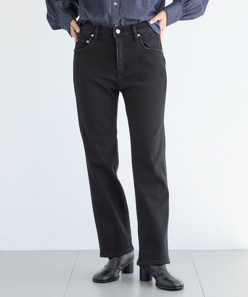 BARNYARDSTORM(バンヤードストーム)の「BARNYARDSTORM / 裏起毛スリムデニム【WEB限定サイズL】【YouTube「i.style closet」紹介アイテム】(デニムパンツ・レディース・ブラック/ダークブルー・L/M/S)」の12枚目の写真