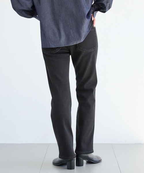 BARNYARDSTORM(バンヤードストーム)の「BARNYARDSTORM / 裏起毛スリムデニム【WEB限定サイズL】【YouTube「i.style closet」紹介アイテム】(デニムパンツ・レディース・ブラック/ダークブルー・L/M/S)」の11枚目の写真