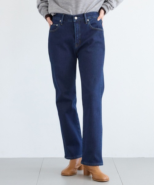 BARNYARDSTORM(バンヤードストーム)の「BARNYARDSTORM / 裏起毛スリムデニム【WEB限定サイズL】【YouTube「i.style closet」紹介アイテム】(デニムパンツ・レディース・ブラック/ダークブルー・L/M/S)」の18枚目の写真