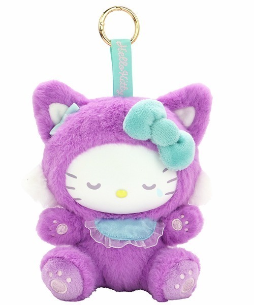 通常販売スタート！ハローキティ ファインフェイスキャット PU NAKA