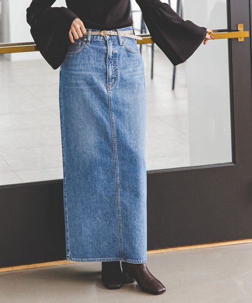 ノーブル　デニムスカート　別注　NEED by heritage RINA 24 NOBLE別注・追加》 NEED by heritage/ニードバイヘリテージ RINA