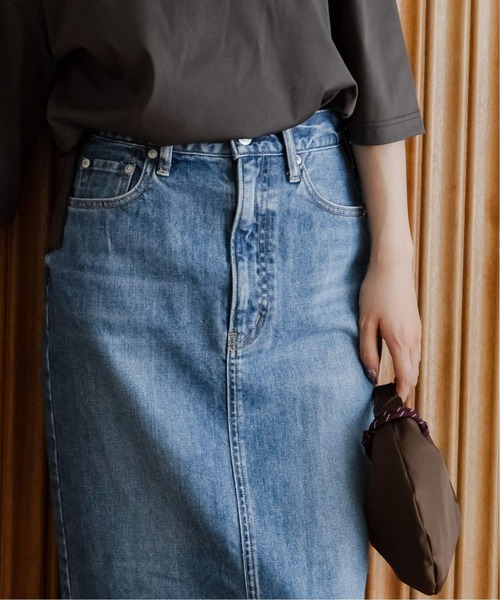 NEEDBY heritage(ニードバイヘリテージ)の「《NOBLE別注・追加》 NEED by heritage/ニードバイヘリテージ RINA(デニムスカート・レディース・ブルー・23/24/25/26)」の3枚目の写真