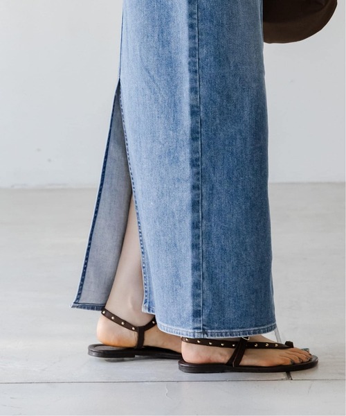 NEEDBY heritage(ニードバイヘリテージ)の「《NOBLE別注・追加》 NEED by heritage/ニードバイヘリテージ RINA(デニムスカート・レディース・ブルー・23/24/25/26)」の4枚目の写真