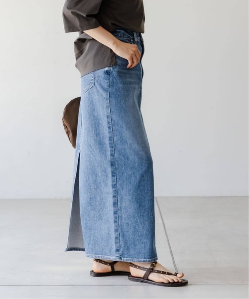 NEEDBY heritage(ニードバイヘリテージ)の「《NOBLE別注・追加》 NEED by heritage/ニードバイヘリテージ RINA(デニムスカート・レディース・ブルー・23/24/25/26)」の8枚目の写真