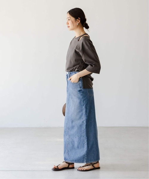 NEEDBY heritage(ニードバイヘリテージ)の「《NOBLE別注・追加》 NEED by heritage/ニードバイヘリテージ RINA(デニムスカート・レディース・ブルー・23/24/25/26)」の11枚目の写真