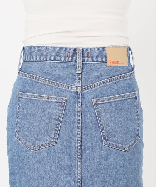 NEEDBY heritage(ニードバイヘリテージ)の「《NOBLE別注・追加》 NEED by heritage/ニードバイヘリテージ RINA(デニムスカート・レディース・ブルー・23/24/25/26)」の18枚目の写真