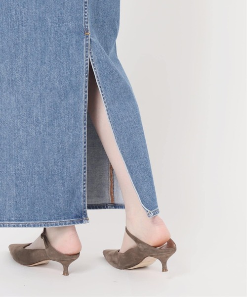 NEEDBY heritage(ニードバイヘリテージ)の「《NOBLE別注・追加》 NEED by heritage/ニードバイヘリテージ RINA(デニムスカート・レディース・ブルー・23/24/25/26)」の21枚目の写真