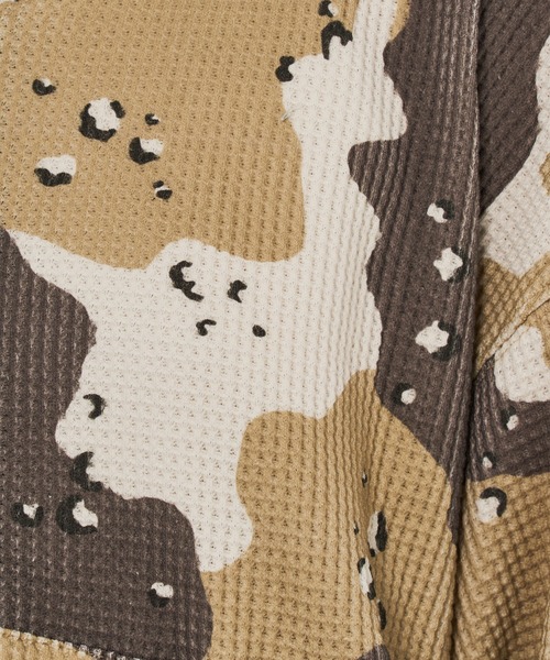 WISH FOR EVER（ウィッシュフォーエバー）の「ASSORT THERMAL EYELET DESIGN DOUBLE ZIP HOODIE / アソートサーマルアイレットデザインダブルジップフーディ（パーカー・メンズ・ベージュ/グリーン/レッド/その他・SMALL/MEDIUM/LARGE）」の16枚目の写真