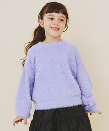 THE SHOP TK | 【130・150】フェザークルーネックニット(ニット/セーター)