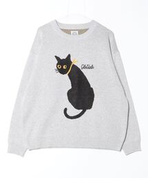 BEAVER | B omnivore/ビーオムニボー　CAT SWEAT CREW(スウェット)