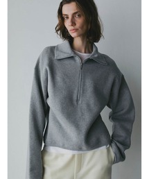 HER. | ビッグカラーハーフジッププルオーバー(Tシャツ/カットソー)