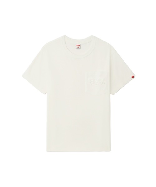 A BATHING APE（アベイシングエイプ）の「SHORT SLEEVES POCKET TEE（Tシャツ/カットソー・レディース・レッド/アイボリー/ブラック・FREE）」の2枚目の写真