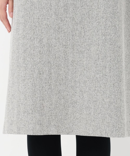 STRAWBERRY-FIELDS(ストロベリーフィールズ)の「メランジツイード_前後2wayジャンパースカート(ワンピース・レディース・アイボリー/ブラック・2)」の10枚目の写真