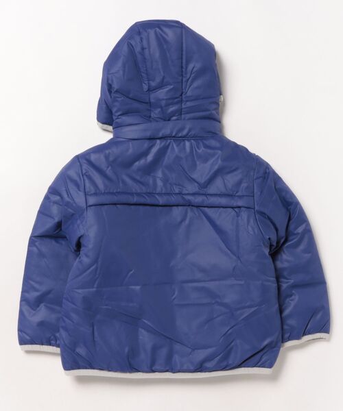 HAKKA KIDS（ハッカキッズ）の「ロンドンボーダープリントリバーシブルブルゾン（ブルゾン・キッズ・ブルー/レッド・110cm/120cm/130cm/100cm）」の3枚目の写真