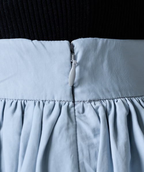 DOUBLE STANDARD CLOTHING（ダブルスタンダードクロージング）の「バルーンミディアムスカート（スカート・レディース・ブラック/ブルー・38/36）」の7枚目の写真