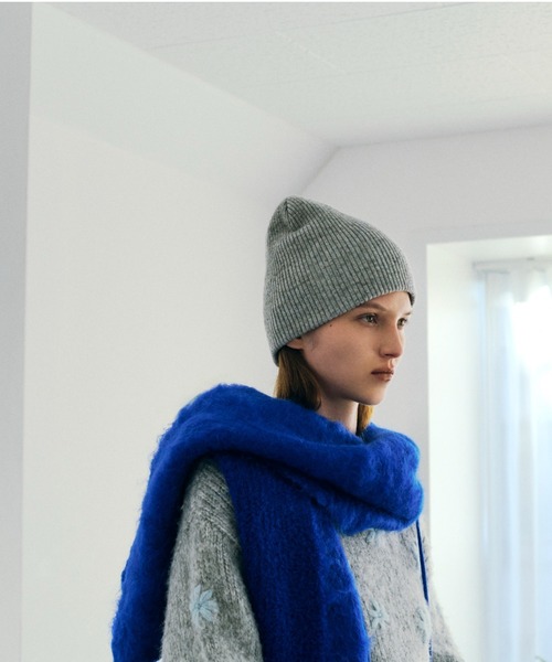 emmi（エミ）の「フラワーエンブロイダリーニットトップス（ニット/セーター・レディース・オフホワイト/グレー/イエロー・F）」の8枚目の写真