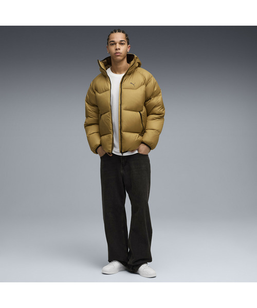 PUMA（プーマ）の「PUMA プーマ メンズ フーデット パッファー ダウン ジャケット（ブルゾン・メンズ・ブルー系その他5/ブラック/ベージュ・X-LARGE/LARGE/MEDIUM/SMALL/X-SMALL）」の8枚目の写真