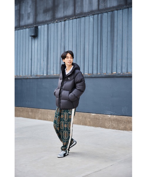 PUMA（プーマ）の「PUMA プーマ メンズ フーデット パッファー ダウン ジャケット（ブルゾン・メンズ・ブルー系その他5/ブラック/ベージュ・X-LARGE/LARGE/MEDIUM/SMALL/X-SMALL）」の6枚目の写真