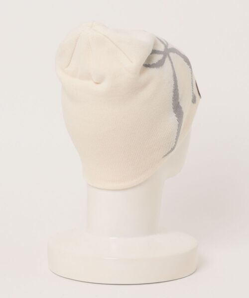 Heather（ヘザー）の「【NEW ERA/ニューエラ】リボンニットビーニー　493952（ニットキャップ/ビーニー・レディース・ブラック/アイボリー・FREE）」の10枚目の写真