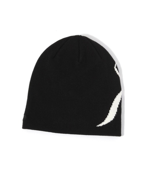 Heather（ヘザー）の「【NEW ERA/ニューエラ】リボンニットビーニー　493952（ニットキャップ/ビーニー・レディース・ブラック/アイボリー・FREE）」の3枚目の写真