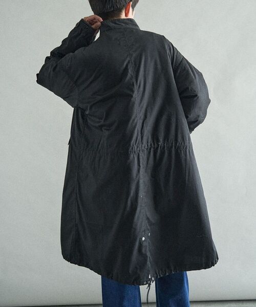 CRAFT STANDARD BOUTIQUE（クラフトスタンダードブティック）の「【3WAY】M65フィッシュテールコート（その他アウター・メンズ・ブラック/カーキ・M/L/XL）」の5枚目の写真