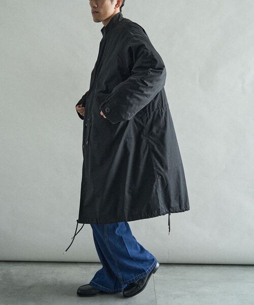 CRAFT STANDARD BOUTIQUE（クラフトスタンダードブティック）の「【3WAY】M65フィッシュテールコート（その他アウター・メンズ・ブラック/カーキ・M/L/XL）」の7枚目の写真