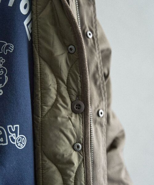 CRAFT STANDARD BOUTIQUE（クラフトスタンダードブティック）の「【3WAY】M65フィッシュテールコート（その他アウター・メンズ・ブラック/カーキ・M/L/XL）」の19枚目の写真