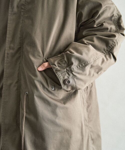 CRAFT STANDARD BOUTIQUE（クラフトスタンダードブティック）の「【3WAY】M65フィッシュテールコート（その他アウター・メンズ・ブラック/カーキ・M/L/XL）」の20枚目の写真