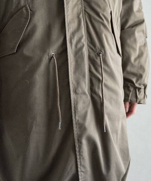 CRAFT STANDARD BOUTIQUE（クラフトスタンダードブティック）の「【3WAY】M65フィッシュテールコート（その他アウター・メンズ・ブラック/カーキ・M/L/XL）」の21枚目の写真