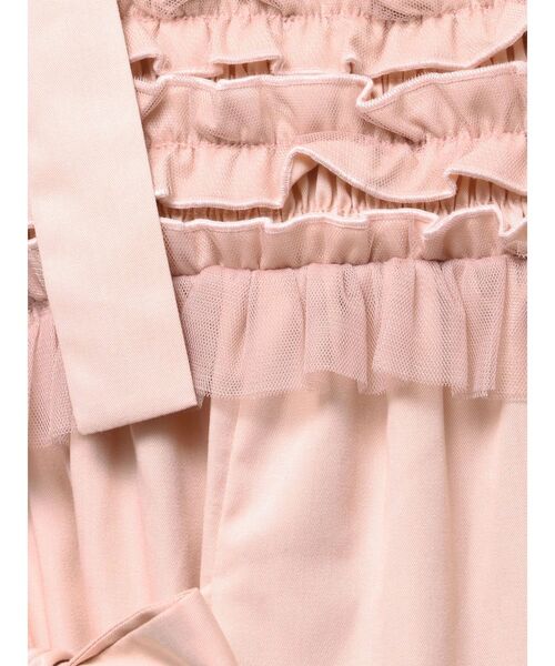 merry jenny（メリージェニー）の「チュールリボンキャミワンピース（ワンピース・レディース・ピンク/ネイビー/ブラック/ブルー・FREE）」の19枚目の写真