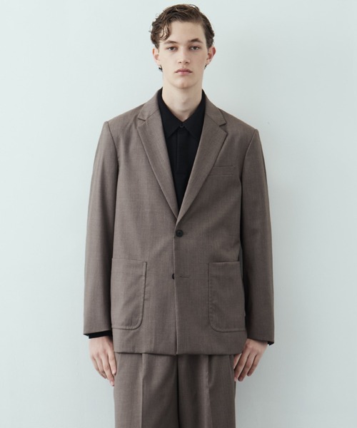 UNITED TOKYO（ユナイテッドトウキョウ）の「LORO PIANA FABRIC ジャケット（テーラードジャケット・メンズ・ダークグレー/ダークネイビー/グレイッシュベージュ・1/2）」の3枚目の写真