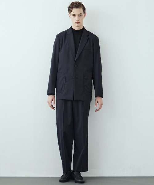 UNITED TOKYO（ユナイテッドトウキョウ）の「LORO PIANA FABRIC ジャケット（テーラードジャケット・メンズ・ダークグレー/ダークネイビー/グレイッシュベージュ・1/2）」の7枚目の写真