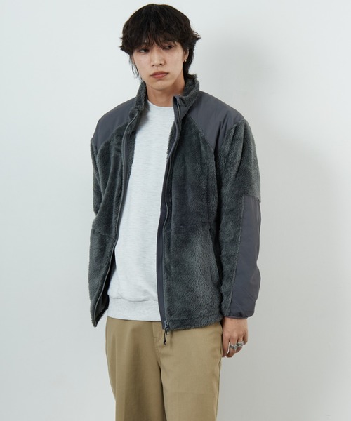 WILD THINGS/ワイルドシングス] LEVEL3 シャギーフリースジャケット