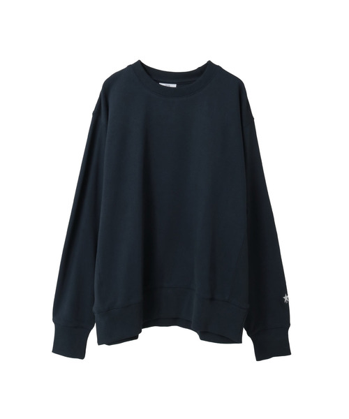 CONVERSE TOKYO(コンバーストウキョウ)の「STANDARD SWEAT PULLOVER(スウェット・レディース・グレー/ブルー/ブラック・SMALL/MEDIUM)」の3枚目の写真