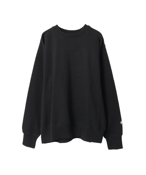 CONVERSE TOKYO(コンバーストウキョウ)の「STANDARD SWEAT PULLOVER(スウェット・レディース・グレー/ブルー/ブラック・SMALL/MEDIUM)」の2枚目の写真