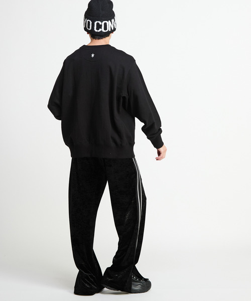 CONVERSE TOKYO(コンバーストウキョウ)の「STANDARD SWEAT PULLOVER(スウェット・レディース・グレー/ブルー/ブラック・SMALL/MEDIUM)」の6枚目の写真