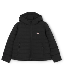 DANTON | WOMEN'S WOOL LIKE POLYESTER MIDDLE DOWN HOODED JACKET(ダウンジャケット/コート)