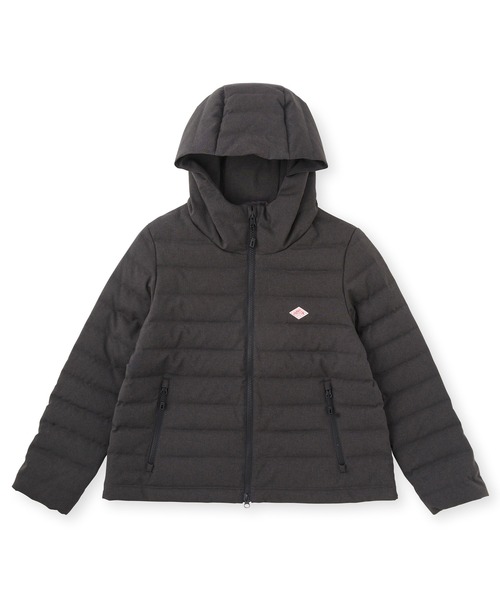 DANTON(ダントン)の「WOMEN'S WOOL LIKE POLYESTER MIDDLE DOWN HOODED JACKET(ダウンジャケット/コート・レディース・チャコール/ネイビー・XS/S/M)」の17枚目の写真