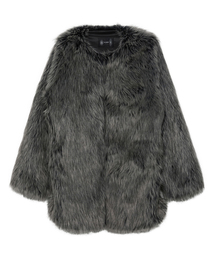 Fur Jacket (FL-046_Charcoal)
