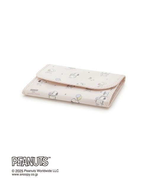 ジェラートピケ　母子手帳ケース Mサイズ　PEANUTS スヌーピー PEANUTS PUPPIES】総柄母子手帳ケースM（マタニティウェア/グッズ