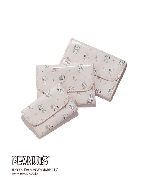 PEANUTS PUPPIES】総柄母子手帳ケースM（マタニティウェア/グッズ