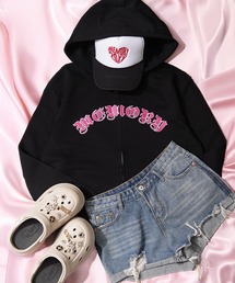 #MEMORY（メモリー）の「【MEMORY】ヘビーウェイト オールドイングリッシュ ダブルZIPパーカー / Old English Double-Zip Hoodie（パーカー）」